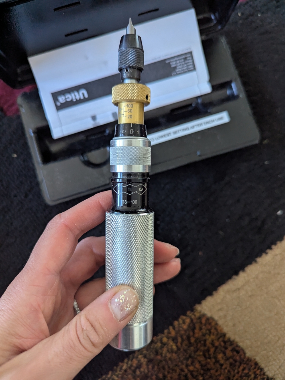 Utica TS-100 Adjustable Torque Screwdriver Tool